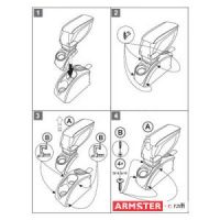 Βάση Κονσόλας Χειρόφρενου Αυτοκινήτου για Citroen C2/C3 2003