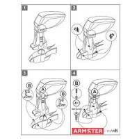 Βάση Κονσόλας Χειρόφρενου Αυτοκινήτου για Fiat Ρanda 2003