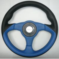 Τιμόνι αυτοκινήτου Μαύρο - Μπλέ