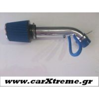 Φιλτροχοάνη αυτοκινήτου με σωλήνα αλουμινίου και σωληνάκι σιλικόνης