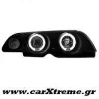 Φανάρι Εμπρός Μαύρο BMW E46 4D 98-01
