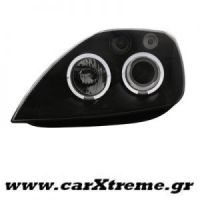 Φανάρι Εμπρός Μαύρο Ford Fiesta 02-05