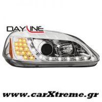 Φανάρι Εμπρός Chrome Honda Civic 2+5D 99-02