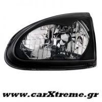 Φανάρι Εμπρός Μαύρο Honda CRX DEL SOL 93-97