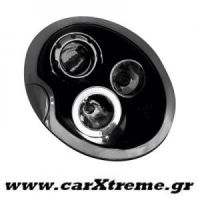 Φανάρι Εμπρός Μαύρο Mini Cooper S 02-04