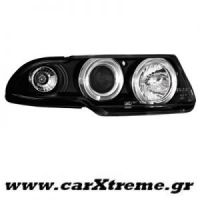 Φανάρι Εμπρός Μαύρο Opel Astra F 91-94