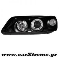 Φανάρι Εμπρός Μαύρο Peugeot 306 97-00