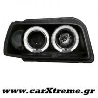 Φανάρι Εμπρός Μαύρο Renault Clio I 90-96