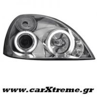 Φανάρι Εμπρός Chrome Για Αυτοκίνητο Renault Clio MK3 01-05