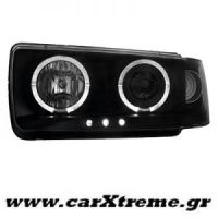 Φανάρι Εμπρός Μαύρο Toyota Landcruiser FJ82 90-94