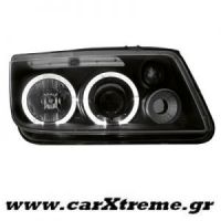 Φανάρι Εμπρός Μαύρο VW Bora 98-05