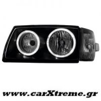 Φανάρι Εμπρός Μαύρο VW T4 97-03