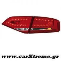 Φανάρι Πίσω Red Crystal Led Audi A4 Lim 07+