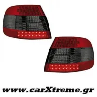Οπίσθιο Φανάρι Red Crystal Led Audi A4 B5 Lim 95-10/00