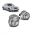 Προβολείς Ομίχλης Set Για Mercedes-Benz W211/W204/W209/W164 Amg Taiwan