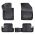 Πατάκια Σκαφάκια 3D Από Λάστιχο TPE Για Peugeot 308 2013- Rizline 4 Τεμάχια Μαύρα