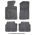 Πατάκια Αυτοκινήτου Μοκέτα Για Honda Civic 2006-2011 Γκρι 4 Τεμάχια