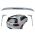 Αεροτομή Οροφής Για Vw Golf VII (7) 12-20 GTI Look 3 Τεμάχια Από Πολυουρεθάνη