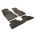 Πατάκια Σκαφάκια 3D Από Λάστιχο TPE Για Toyota Avensis 09-18 Rizline 4 Τεμάχια Μαύρα