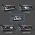 Μπροστινά Φανάρια Set Για Toyota Hilux Revo 15-19 Με Dynamic Start DRL &  Φλας Μαύρα Με Μοτέρ VLand