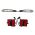 DRL Set Για VW Scirocco 08-14 R20 Look Προφυλακτήρα 2 Τεμάχια