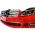 Μάσκα Για Mercedes-Benz C-Class W204 07-14 Amg C63 Look Με 2 Γρίλιες Μαύρο/Χρώμιο 1 Τεμάχιο