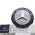 Σήμα Τάπα Καπό Mercedes-Benz Γνήσιο A2048170616 / A2128170316 57mm Μπλε