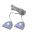 Διακοσμητικός Φωτισμός Led Λαμπάκια "Exterior Lights" TR-6220 Μπλε / Άσπρο 2 Τεμάχια