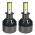 Λάμπες Led H3 C12 12/24Volt 36watt 5500lm 6000k 2 Τεμάχια