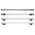 Μπάρες Οροφής Αλουμινίου CRUZ 924-066 Alu Cargo R-148cm Railing System Ασημί 2 Τεμάχια