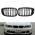 Καρδιές Μάσκας Για Bmw 3 E46 03-06 Coupe/Cabrio M4 Look Με Διπλή Γρίλια 4D Μαύρο Γυαλιστερό 2 Τεμάχια
