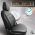 Καλύμματα Αυτοκινήτου Otom Inspire Design Universal Full Δερματίνη Σετ Εμπρός / Πίσω 11 Τεμαχίων Μαύρο INS-3501