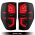 ΟΠΙΣΘΙΑ ΦΑΝΑΡΙΑ DYNAMIC LED DYNLED 850 FORD RANGER T6 2012+, T7 2017+ &amp; T8 2020+