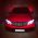 Μάσκα Για Mercedes-Benz E-Class W212 13-16 Facelift GT-R Amg Panamericana Look Μαύρο/Χρώμιο 1 Τεμάχιο