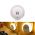 Φωτάκι Νυκτός Πρίζας LED 1W / 3000K Με 2 Θύρες USB & Αισθητήρα Φωτός Λευκό FOS_ME 17-00504