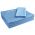 Microfiber Τζάμια 40x60 15τμχ 300GSM Blue
