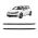 Πλαινά Μασπιέ Για VW Golf VI (6) 08-12 GTI Look Από Abs Πλαστικό 2 Τεμάχια