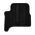 Πατάκια Αυτοκινήτου Gledring 0655 VW E-UP 2019- / Skoda Citigo IV 2019- / Seat MII Electric 2019- Μαύρο 4 Τεμάχια
