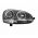 Μπροστινά Φανάρια Set Για Vw Golf V (5) 03-08 Bi-Xenon Projectors GTI / R32 Look Χρώμιο H7/H7 Με Μοτέρ & E-Mark Carner