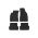 Λαστιχένια Πατάκια Geyer & Hosaja Για Audi A4 B6/B7 Sedan, Wagon 2000-2008, Seat Exeo 2008-2013, 4 Τεμάχια, Μαύρο 818/4C