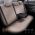 Καλύμματα Αυτοκινήτου Otom "Advanced Leather" Universal Δερματίνη / Λινό Ύφασμα Σετ Εμπρός / Πίσω 11 Τεμαχίων Μπεζ ΑDV-105