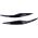 Φρυδάκια Μπροστινών Φαναριών Για Ford Fiesta 08-12 Evil Eye Μαύρο Γυαλιστερό 2 Τεμάχια