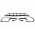 Splitters Μπροστινού Προφυλακτήρα Για Mercedes-Benz CLA W117 Facelift 16-18  Με Amg Line Προφυλακτήρα Piano Black 8 Τεμάχια