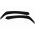 Splitters Μπροστινού Προφυλακτήρα Για Mercedes-Benz CLA W117 Facelift 16-18  Με Amg Line Προφυλακτήρα Piano Black 8 Τεμάχια