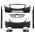 Body Kit Για Mercedes-Benz C-Class W205 14-20 Sedan Amg C63s Facelift Look Με Μάσκα & Μπούκες