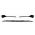 Μπροστινό Spoiler Για Mercedes-Benz A-Class W177 18-23 Hatchback / Sedan Amg Line Γυαλιστερό Μαύρο 3 Τεμάχια