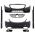 Body Kit Για Mercedes-Benz C-Class W205 14-20 Sedan Amg C63s Facelift Look Με Μάσκα & Μπούκες Black Edition