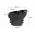 Diffuser Πίσω Προφυλακτήρα Για Mercedes-Benz E-Class W213 16-19 Με Amg Line Προφυλακτήρα Μαύρο Amg 63 Look Με Μαύρες Μπούκες