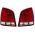 Πισινά Φανάρια Set Για Vw Polo 9N3 05-09 Led GTI/R20 Look Red/Clear Eagle Eyes