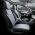 Καλύμματα Αυτοκινήτου Otom Pro Design Universal Βαμβακερό Ύφασμα Rachel / Δερματίνη Σετ Εμπρός / Πίσω 11 Τεμαχίων Μαύρο / Γκρι PRO-102